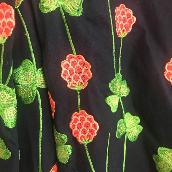 NWOT Embroidered Cotton Summer Dress - Picture 3 of 5